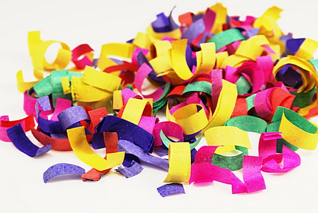 Vystreľovacie konfety farebné 40cm
