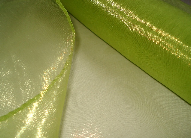 Organza 19cm - jasná zelená